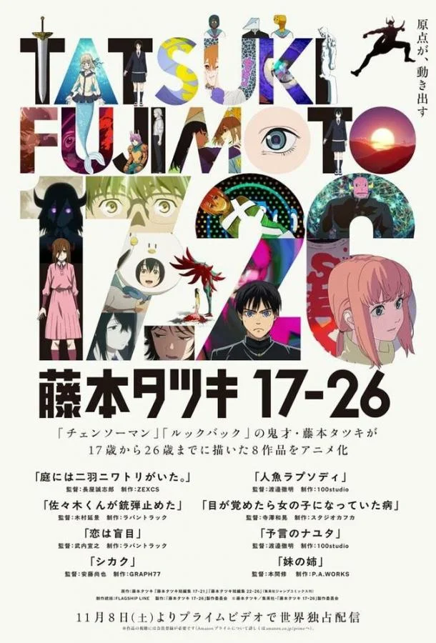 Тацуки Фудзимото: С 17 до 26 1 сезон, 1-6,7,8 серии смотреть аниме-сериал онлайн